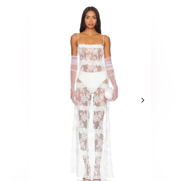 X MAGGIE MACDONALD MILLIE SHEER MAXI DRESSLovers and Friends